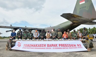 Obat dan Oxygen Concentrator Bantuan Presiden Sudah Tiba di Riau