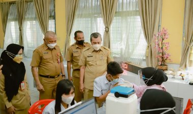 Walau Sudah Divaksin, Gubri Tetap Minta Siswa Jalani Prokes