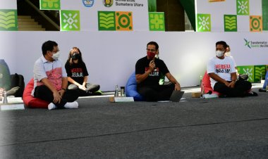 Pada mahasiswa dan Rektor di Sumut, Menteri Nadiem Minta Jangan Sia-siakan Kesempatan Ini