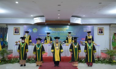 Guru Besar di UNRI Bertambah 4 Orang Lagi