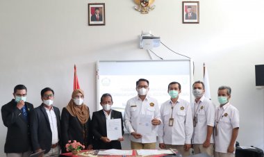 MoA dengan PPSDM GEOMINERBA, Mahasiswa Prodi Teknik Geologi Terbuka Jalani Magang