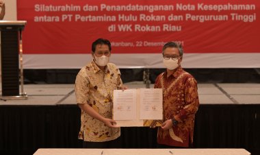 jalin Kerjasama dengan Pertamina Hulu Rokan, UNRI akan Lakukan Hal Ini