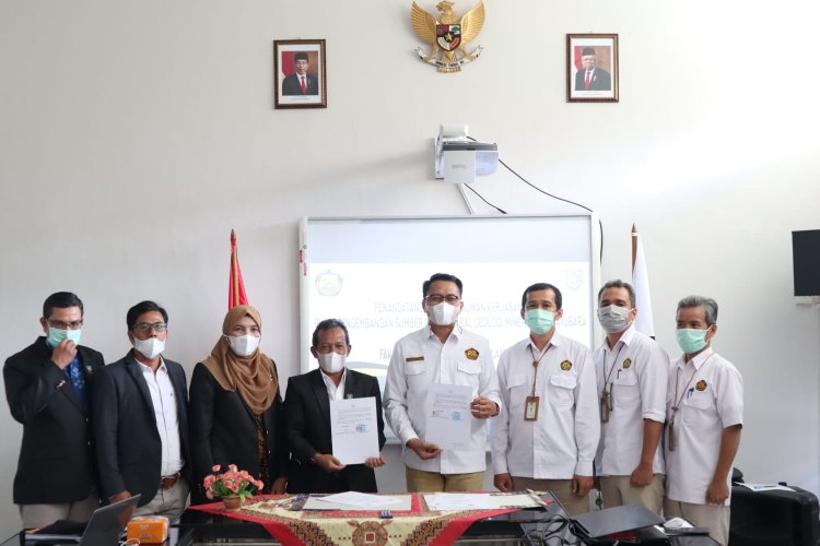 MoA dengan PPSDM GEOMINERBA, Mahasiswa Prodi Teknik Geologi Terbuka Jalani Magang