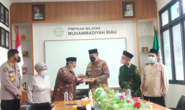Kunjungi Muhammadiyah Riau, Kapolda Diminta Atasi Masalah Narkoba