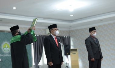 Dekan FMIPA dan FKp UNRI Dilantik