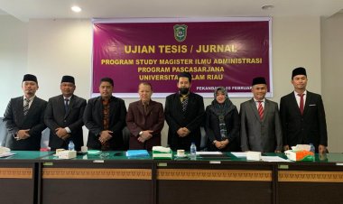 5 Mahasiswa UIR Ini Lulus S2 Tanpa Ujian Tesis