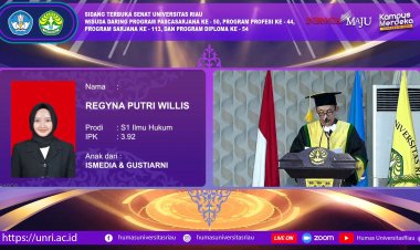 2.049 Orang Lulusan UNRI Diwisuda