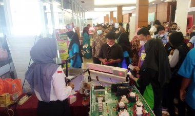 SMKN 1 Minas Tampilkan Produk Karya Siswa di Festival Vokasi