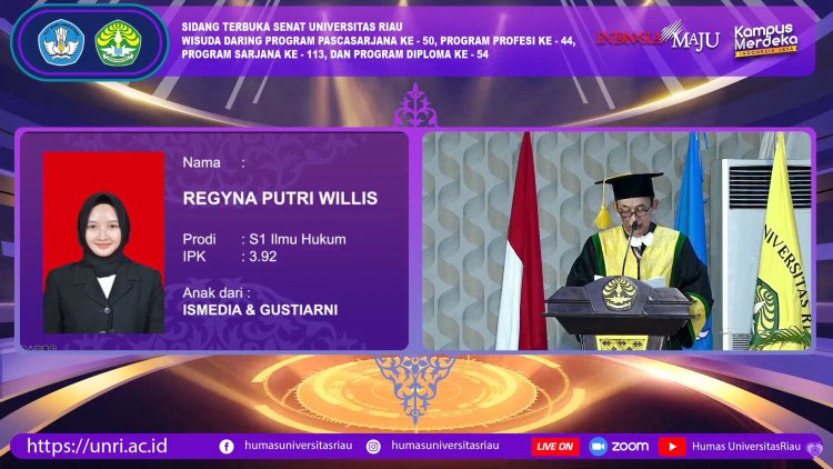 2.049 Orang Lulusan UNRI Diwisuda