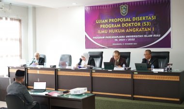 Tiga Bulan Diajukan ke BAN-PT, Prodi Doktor Ilmu Hukum UIR Kini Terakreditasi Baik
