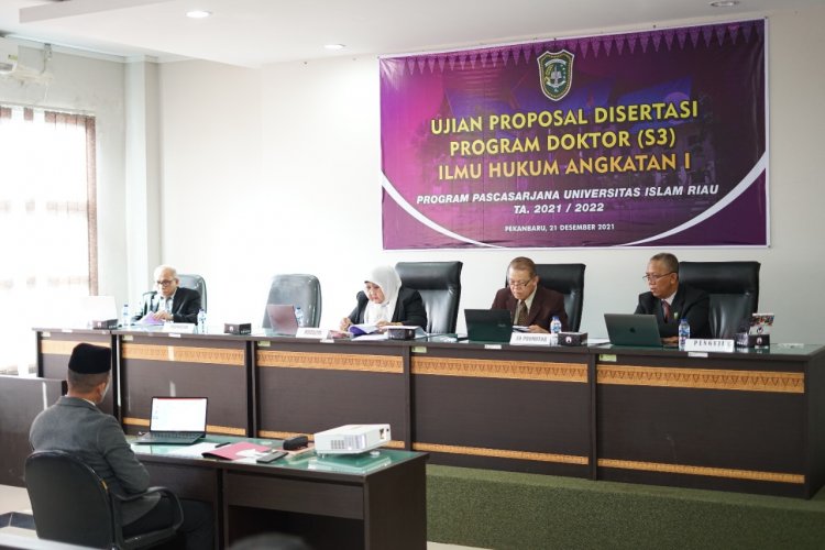 Tiga Bulan Diajukan ke BAN-PT, Prodi Doktor Ilmu Hukum UIR Kini Terakreditasi Baik