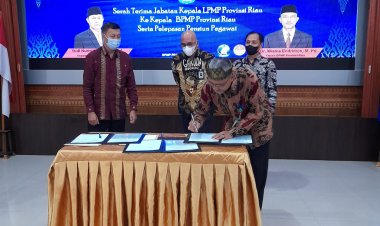 Wisma Endrimon Resmi Pimpin BPMP Riau