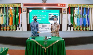 UIR Terima Bantuan Lisensi Software Rp732 Miliar dari Schlumberger