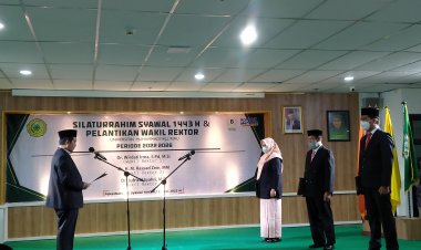 Tiga Wakil Rektor UMRI Dilantik