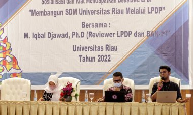 150 Orang Ikuti Sosialisasi Beasiswa LPDP di UNRI