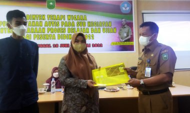 Disdik Riau Gelar Bimtek Terapi Wicara