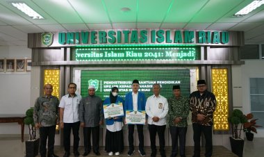 Penerima Bantuan Pendidikan UPZ UIR Meningkat