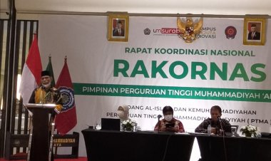 Hadir di Rakornas PTMA, Rektor UMRI: Internasionalisasi Persyarikatan Sebuah Keniscayaan