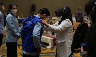 Mahasiswa Kukerta UNRI Ikut Berupaya Turunkan Kasus Stunting