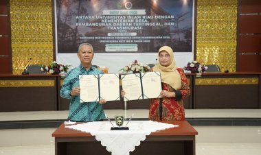 Bantu Pembangunan Desa, UIR dan Kemendes PDTT Jalin Kerjasama