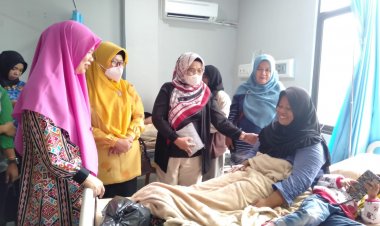 Ketua PKK Dumai Temui Langsung Akseptor yang Ikut Pelayanan MOW