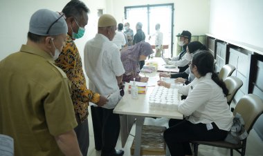 UNRI dan BNN Gelar Tes Urine untuk ASN