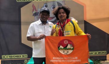 Lagi, Atlet yang juga Anggota Mapala UMRI Sabet Medali Perak di Porprov X