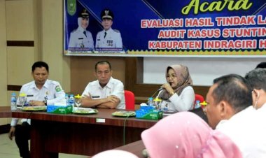 Evaluasi Audit Stunting, Berharap Tak Ada Lagi Anak Kurang Gizi di Inhu