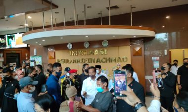 Tiba di Riau, Presiden Jokowi Langsung Tinjau RSUD Arifin Achmad