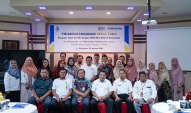 Implementasi MBKM, PCR Jalin Kerja Sama dengan Beberapa Sekolah di Pekanbaru