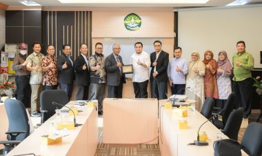 Bertemu Pihak Universiti Teknologi Petronas, Wakil Rektor UNRI Bahas Hal Ini