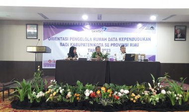 Penuhi Kebutuhan Data, BKKBN Riau Gelar Orientasi Pengelola Rumah Data Kependudukan
