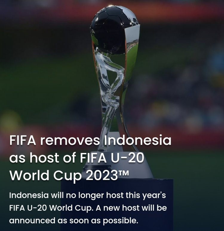 Usai Ditemui Erick Thohir, FIFA Batalkan Indonesia sebagai Tuan Rumah Piala Dunia U-20