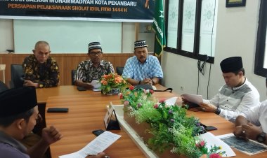 Muhammadiyah Pastikan Polemik Izin Salat Ied Tak Ada di Pekanbaru