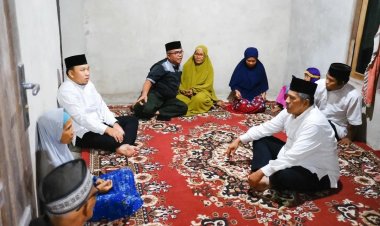 Bupati dan Wabup Siak Takziah ke Rumah Korban Terkaman Harimau