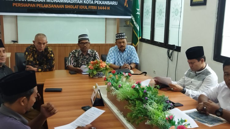 Muhammadiyah Pastikan Polemik Izin Salat Ied Tak Ada di Pekanbaru