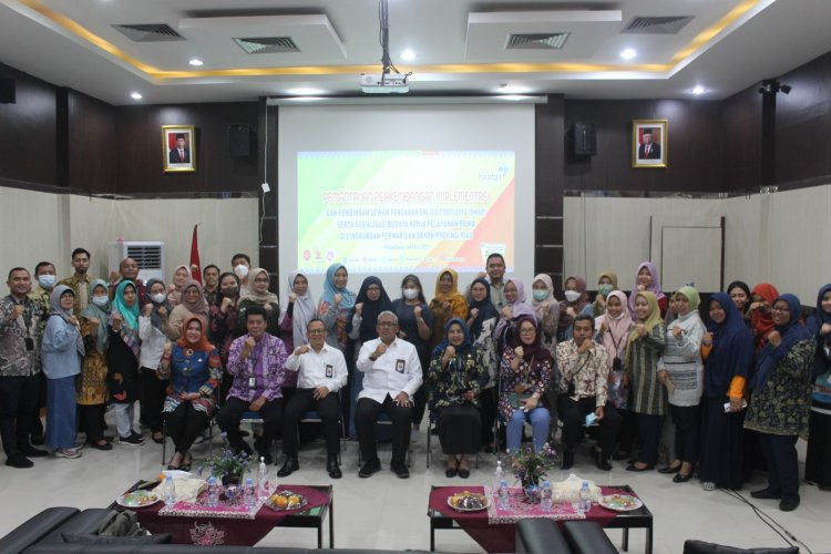 Terkait Implementasi SNI ISO 37001:2016 SMAP, Irtama BKKBN Ikut Pertemuan di Riau