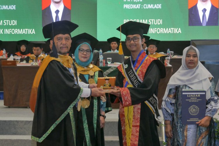 Pesan Rektor untuk Wisudawan UMRI: Kalian Adalah Duta Muhammadiyah