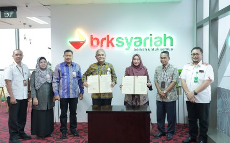 UNRI dan BRK Syariah Teken Kerjasama, Ada Kaitan dengan Biaya Pendidikan Mahasiswa