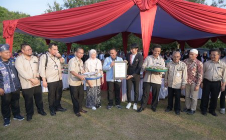 UNRI Pecahkan Rekor MURI Penyajian Bolu Kemojo Terbanyak