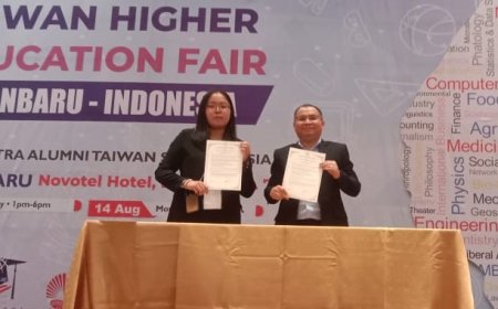 Unilak Kerjasama dengan 3 Universitas Taiwan, Bakal Ada Program Beasiswa