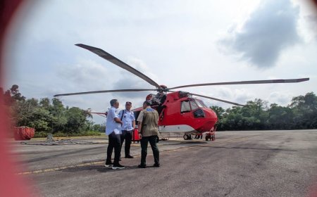 BNPB Kirim Helikopter Sikorsky dan Superpuma Bantu Atasi Karhutla Riau