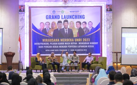 Gelar Program Wirausaha Merdeka, UNRI Dorong Mahasiswa Berwirausaha