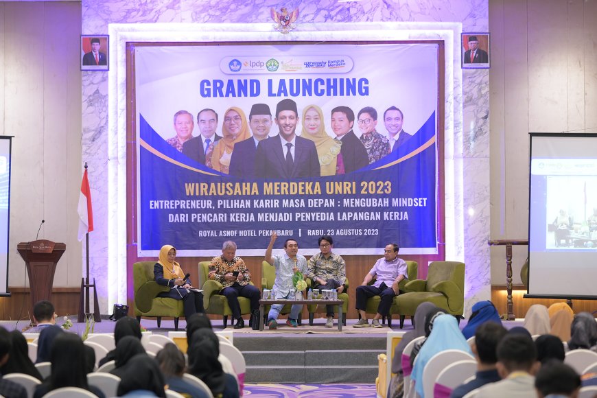 Gelar Program Wirausaha Merdeka, UNRI Dorong Mahasiswa Berwirausaha