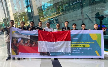 Kementerian Bangga dengan Prestasi Vannes dan Tiga Wakil Indonesia di IOI 2023