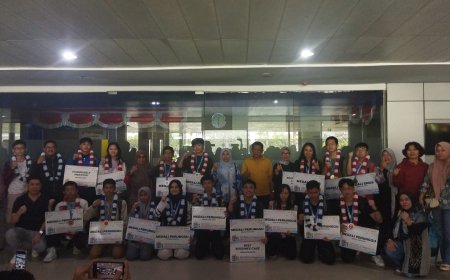 Siswanya Bawa Pulang 6 Medali, MAN 2 Pekanbaru Masuk Tiga Besar Top 10 Madrasah di OSN 2023