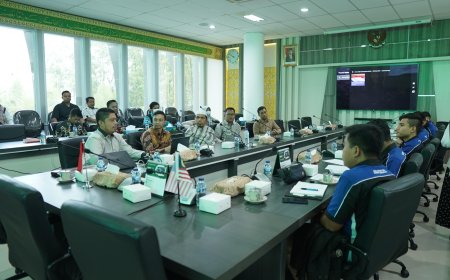 Ingin Kenali Budaya Kampus, 10 Mahasiswa Malaysia Berkunjung ke UIR