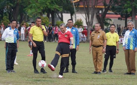 Dibuka Tendangan Pertama Gubri, SMANDA Cup Fair Play Resmi Digelar
