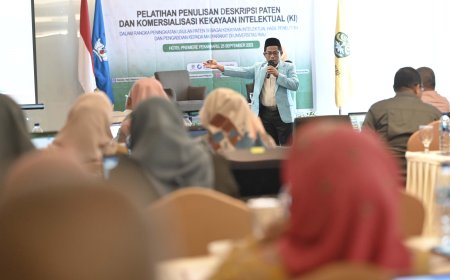 Ini Alasan Dosen UNRI yang Mengajukan Paten Masih Kurang