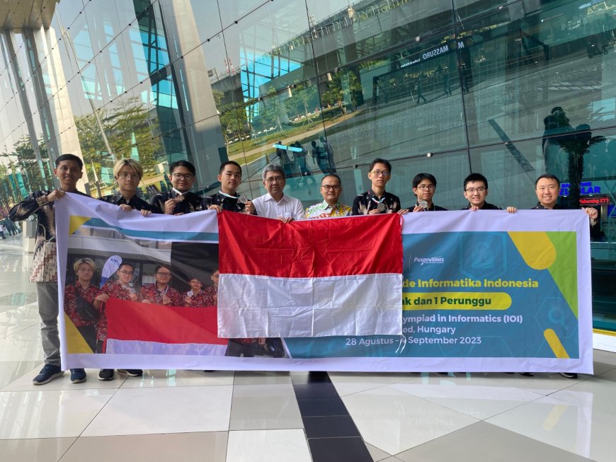 Kementerian Bangga dengan Prestasi Vannes dan Tiga Wakil Indonesia di IOI 2023